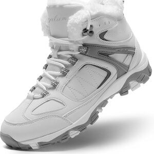 Littleplum Snow Boots for Women Warm Faux Fur Lining Winter Hiking EU 39